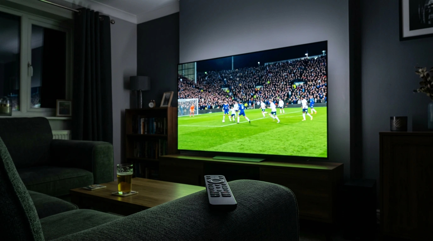 BBC and ITV on IPTV UK – watching World Cup 2026 free through IPTV on smart TV in UK living room