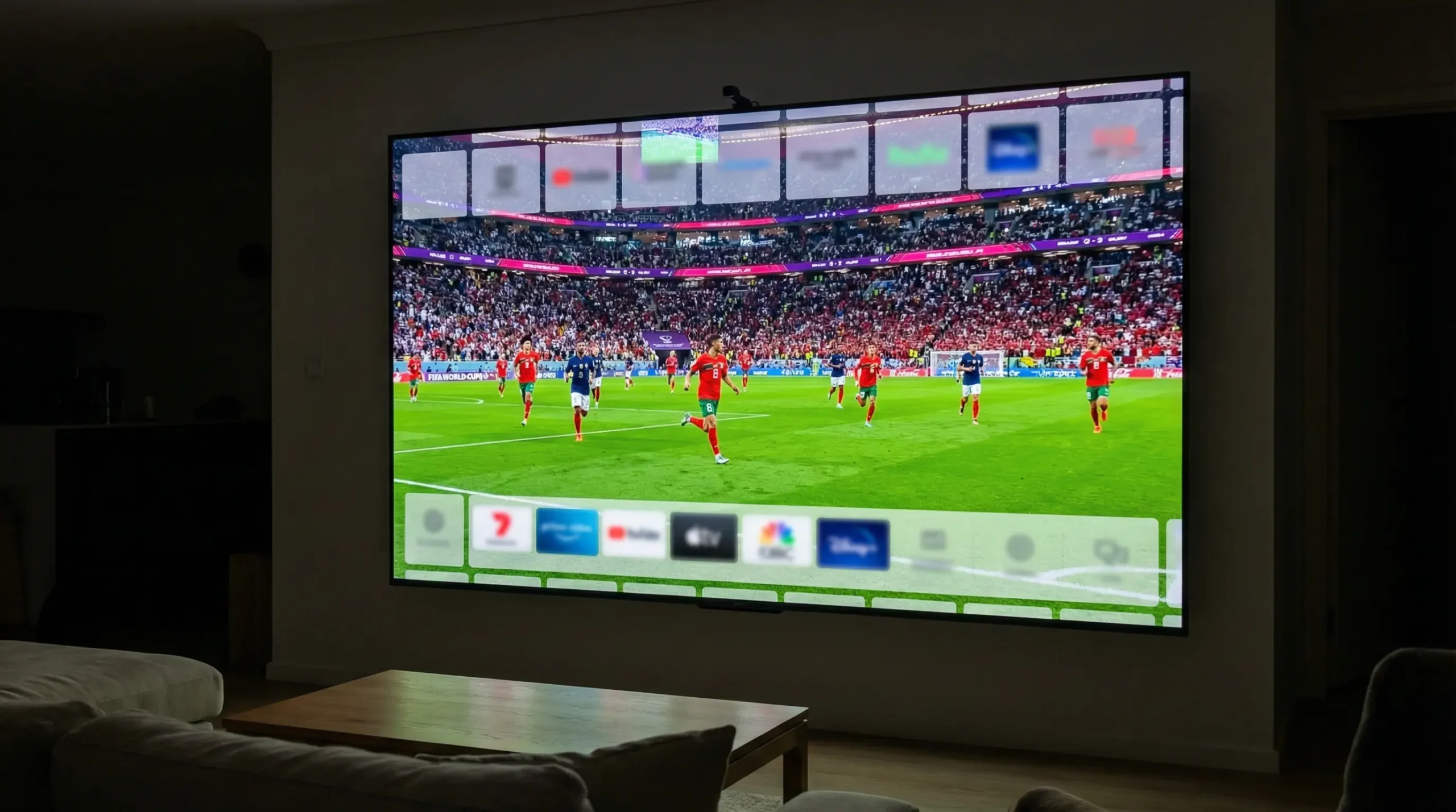 World Cup 2026 IPTV channels UK – BBC and ITV coverage on smart TV showing all 104 matches